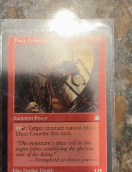 1995 Magic: The Gathering Duct Crawler — front