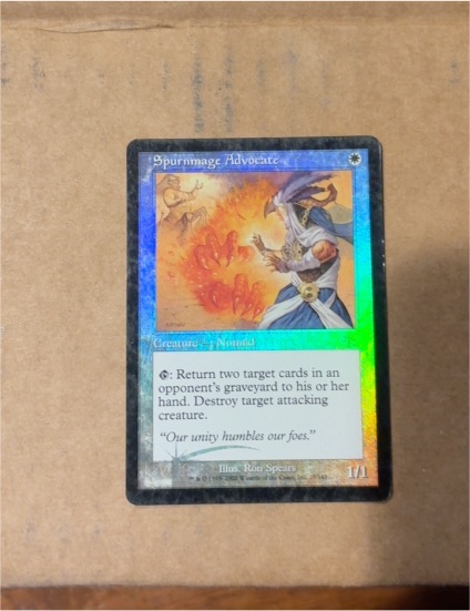 2001 Magic: The Gathering 7th Edition #45 Spurnmage Advocate — front