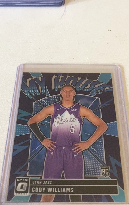 2024-25 Panini Donruss Optic #4 Cody Williams — front