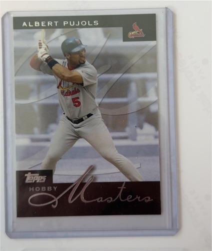 2003 Topps Hobby Masters #HM1 Albert Pujols — front
