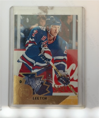 1993 Select #D Brian Leetch — front