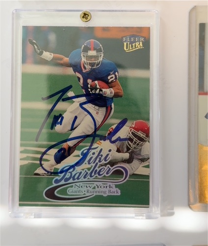 1999 Fleer Ultra Tiki Barber — front