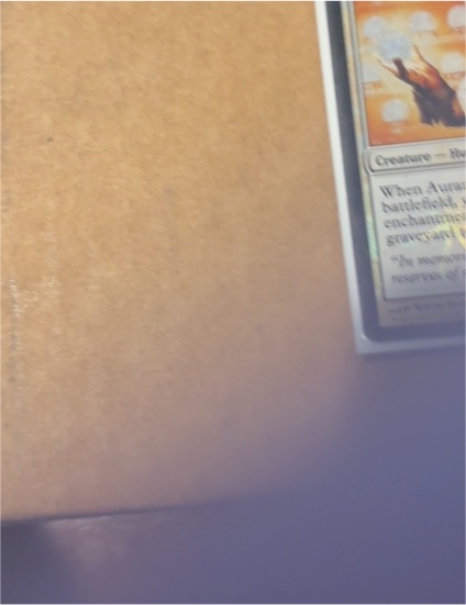 Magic: The Gathering Aura of Silence — front
