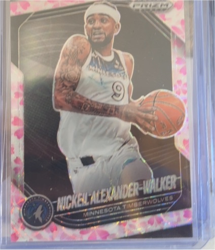 2024-25 Panini Prizm Black #193 Nickeil Alexander-Walker — front