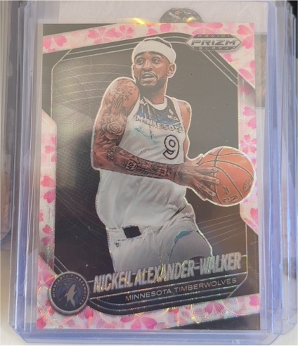 2024-25 Panini Prizm Black #193 Nickeil Alexander-Walker — front