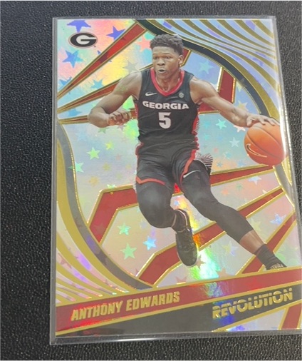 2022-23 Panini Chronicles Draft Picks Revolution Astro #91 Anthony Edwards — front