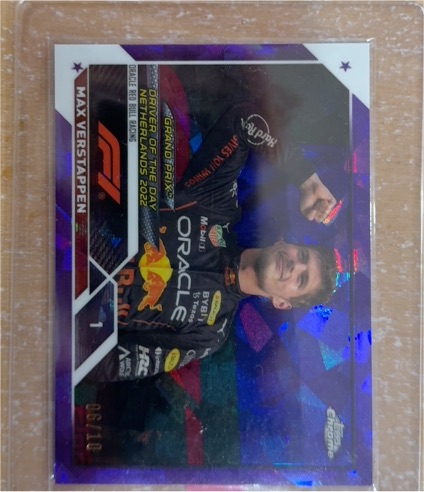 2023 Topps Chrome F1 #180 Max Verstappen — front