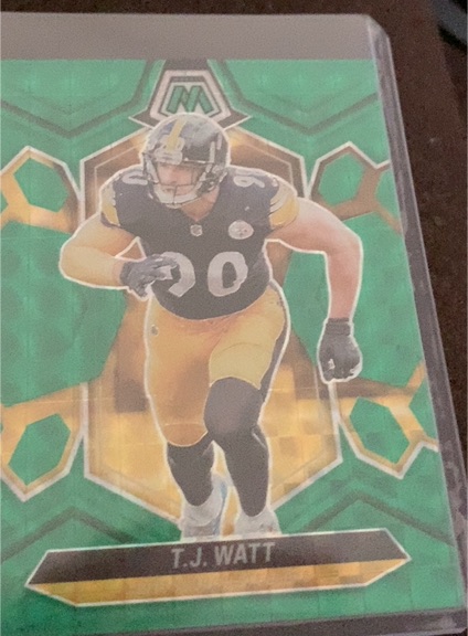 2024 Panini Mosaic #188 T.J. Watt — front
