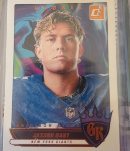 2025 Donruss Gridiron Kings #RGK-JDT Jaxson Dart — front