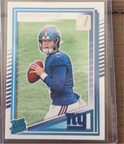 2025 Panini Donruss #400 Jaxson Dart Rated Rookie — front