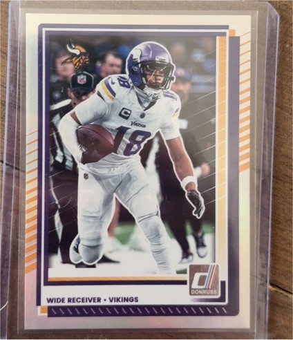 2025 Donruss #242 Justin Jefferson — front