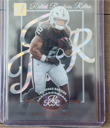 2025 Donruss Rated Rookies Retro #10 Ashton Jeanty — front