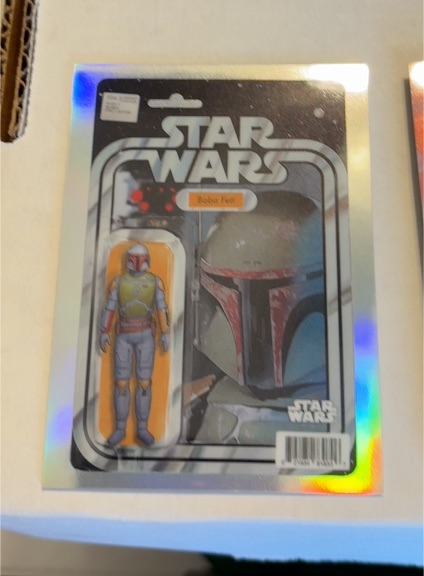 1978 Star Wars Boba Fett Action Figure Card — front