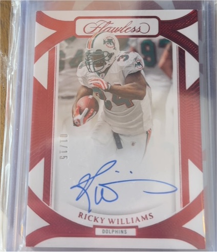 2024 Panini Flawless #11 Ricky Williams — front