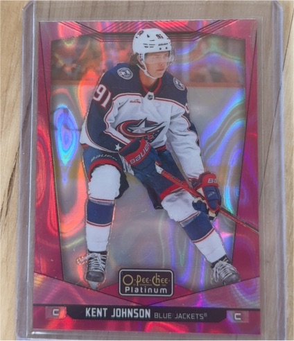 2022 O-Pee-Chee Platinum #91 Kent Johnson — front