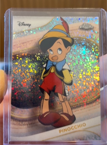 2025 Topps Chrome Disney #85 Pinocchio — front