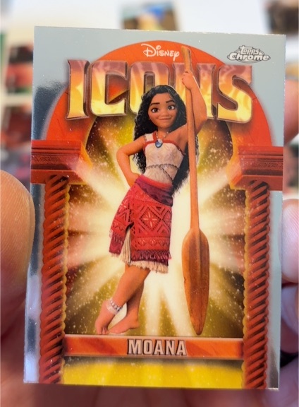 2025 Topps Chrome Disney Icons #DI-22 Moana — front
