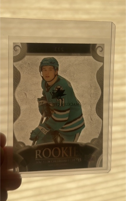 2024-25 Upper Deck Artifacts #223 Rookie San Jose Sharks Player — front