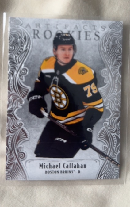 2025-26 Upper Deck Artifacts Rookies #79 Michael Callahan — front