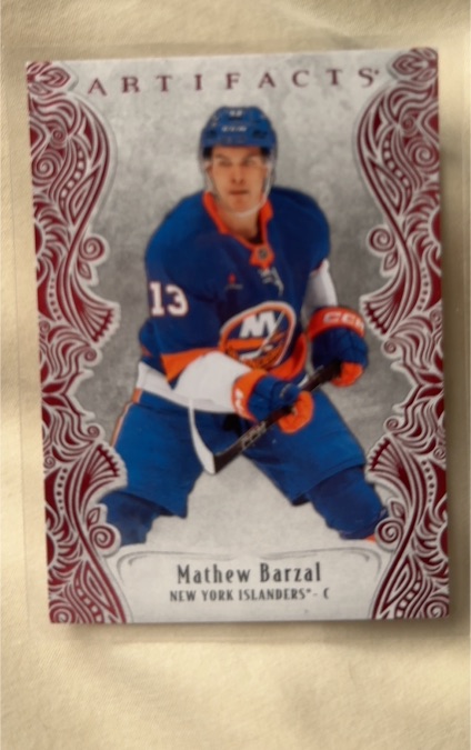2024-25 Upper Deck Artifacts #Mathew Barzal — front