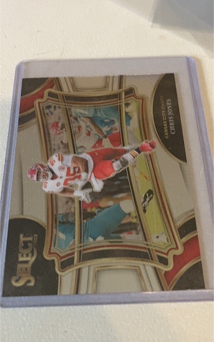 2023 Panini Select # Chris Jones — front