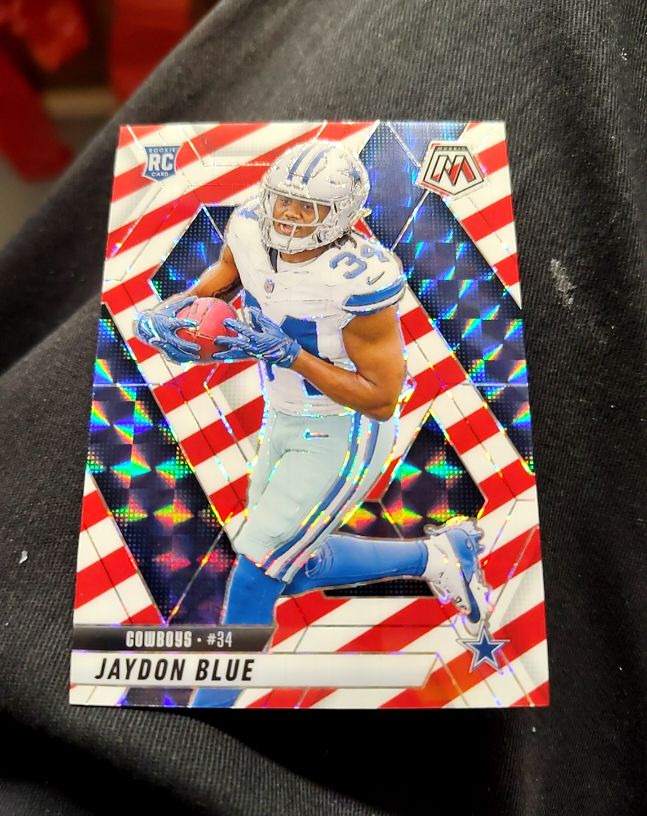2025 Panini Mosaic #34 Jaydon Blue — front