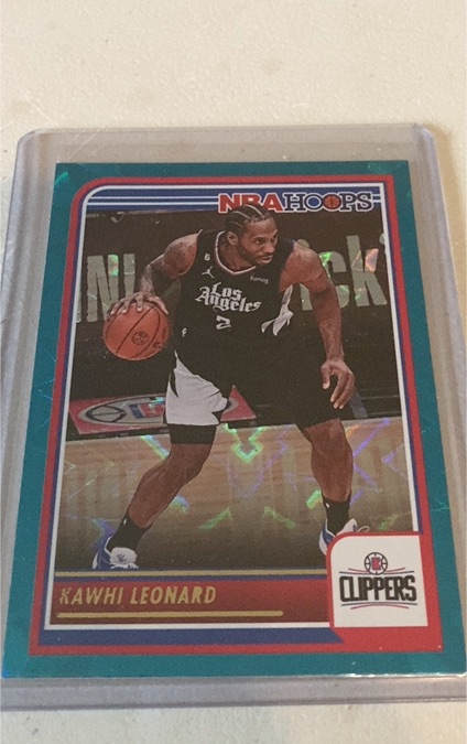 2023-24 Panini NBA Hoops #199 Kawhi Leonard — front