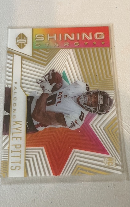 2021 Panini Illusions Shining Stars #SS-18 Kyle Pitts — front