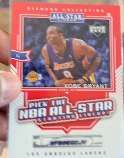 2004-05 Upper Deck All-Star Lineup #AS6 Kobe Bryant — front