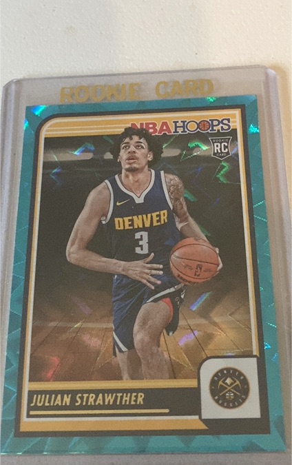 2023-24 Panini NBA Hoops #250 Julian Strawther — front