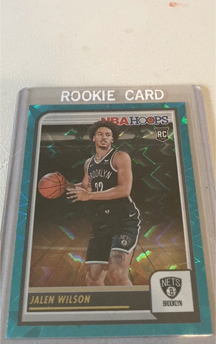 2023-24 Panini NBA Hoops #258 Jalen Wilson Rookie Card — front