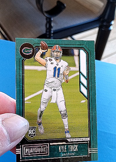 2021 Panini Chronicles Playbook Draft Picks #339 Kyle Trask — front