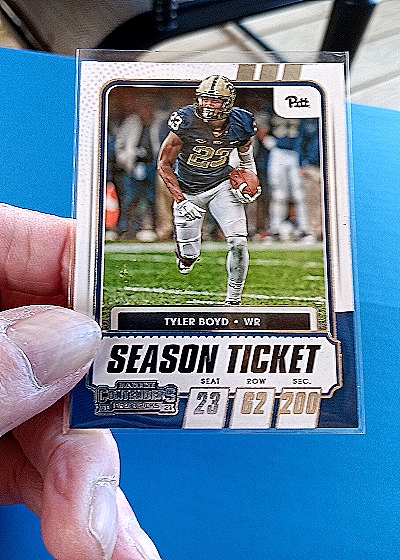 2021 Panini Contenders Draft Picks #91 Tyler Boyd — front