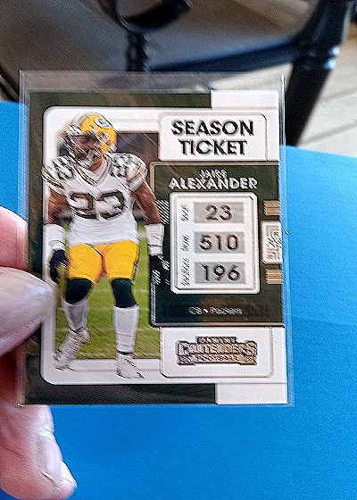 2021 Panini Contenders #37 Jaire Alexander — front