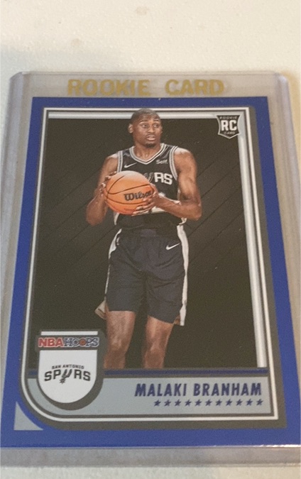 2022-23 Panini NBA Hoops #250 Malaki Branham — front