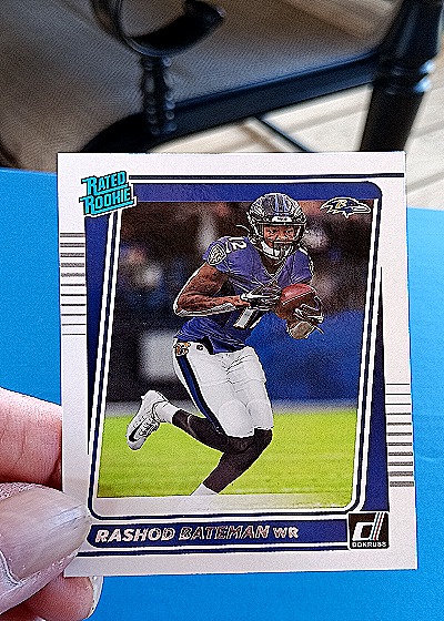 2021 Donruss #265 Rashod Bateman — front
