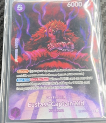 One Piece Card Game OP05-074 Eustass 'Captain' Kid — front