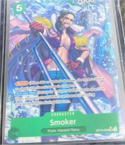 2025 One Piece TCG OP10-030 Smoker Royal Blood — front