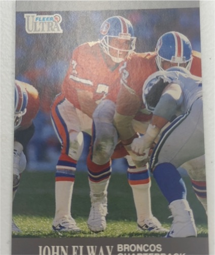 1991 Fleer Ultra #35 John Elway — front