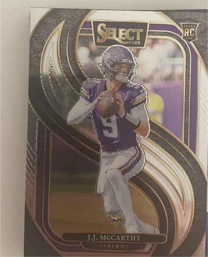 2024 Panini Select Premier Level #134 J.J. McCarthy — front