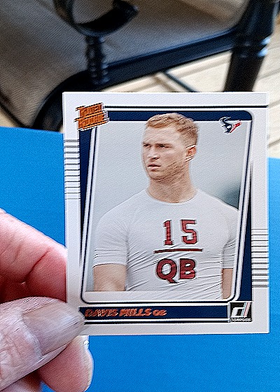 2021 Donruss Rated Rookie Portrait #273 Davis Mills — front