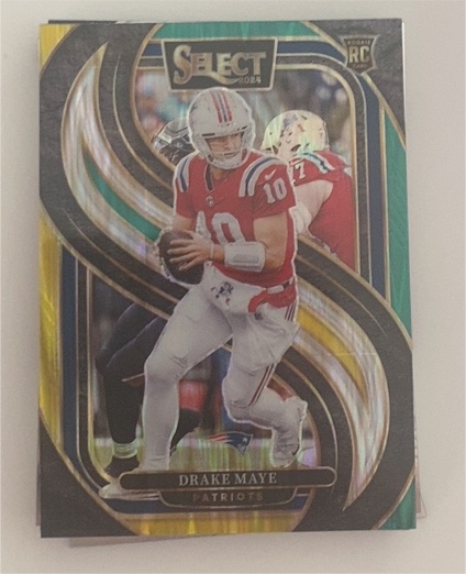 2024 Panini Select Premier Level #113 Drake Maye — front