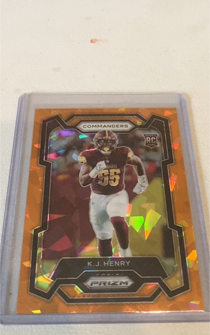 2023 Panini Prizm #400 K.J. Henry — front