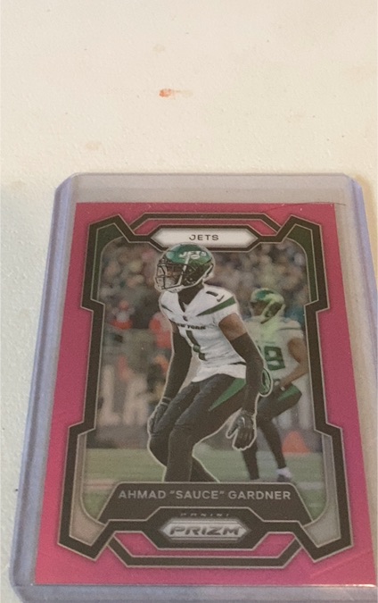 2023 Panini Prizm #1 Ahmad "Sauce" Gardner — front