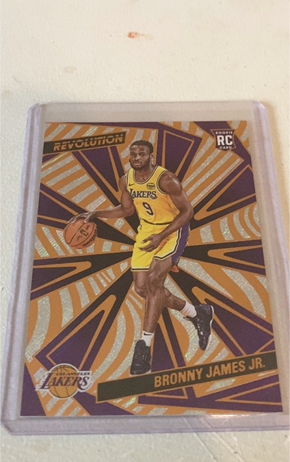 2024-25 Panini Revolution #118 Bronny James Jr. — front