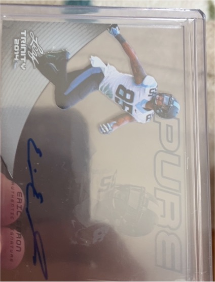 2014 Leaf Trinity Pure #P-EE1 Eric Ebron — front