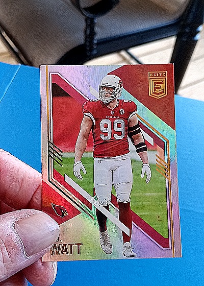 2021 Panini Donruss Elite #60 J.J. Watt — front
