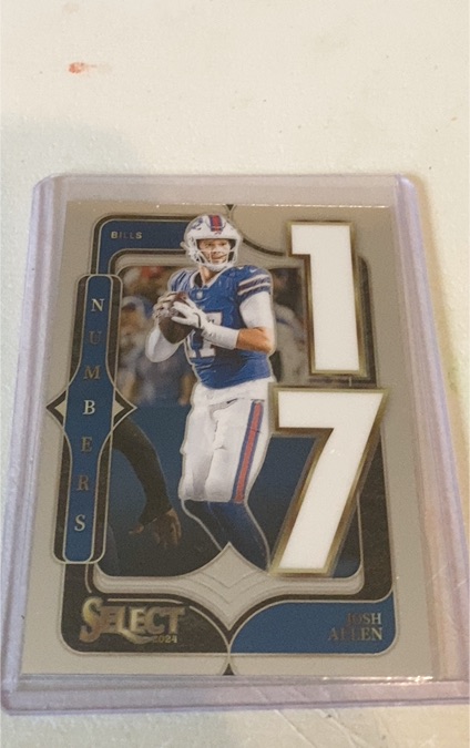 2024 Panini Select #17 Josh Allen — front