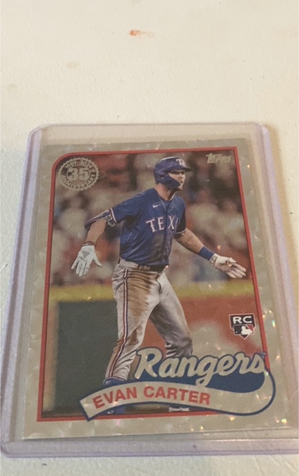 2024 Topps Series 2 1989 Topps Baseball #89B2-45 Evan Carter — front