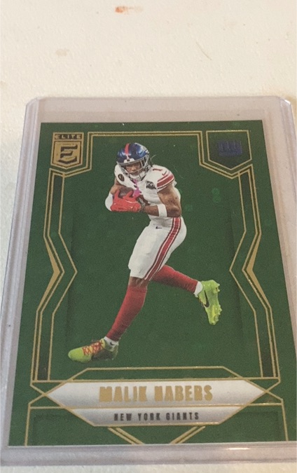 2025 Panini Donruss Elite #5 Malik Nabers — front